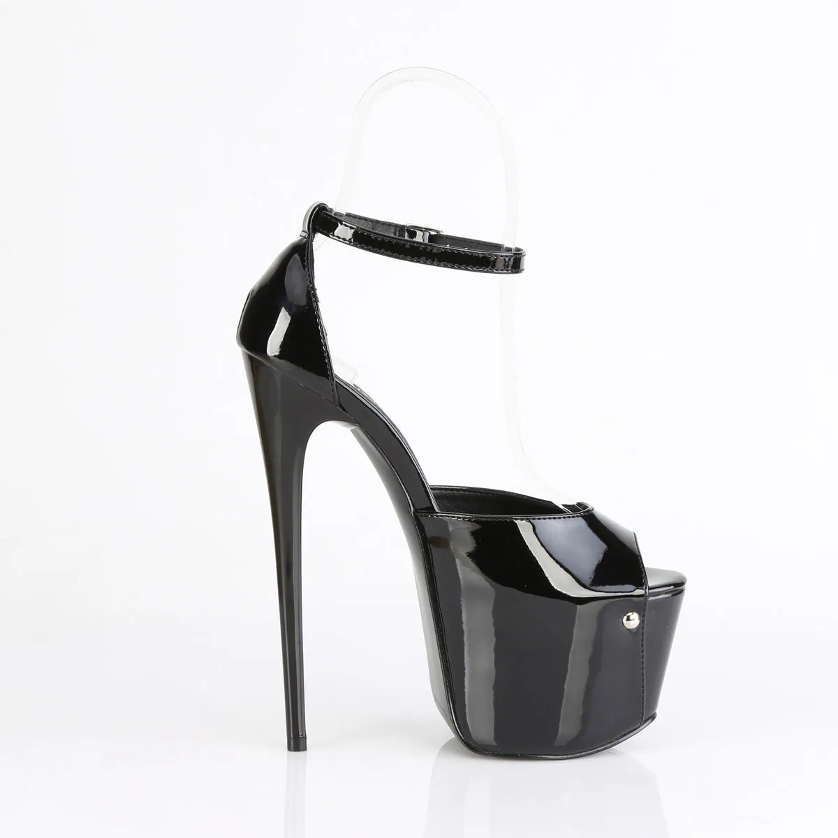 7 Inch Heel JUBILANT-15 Black Patent