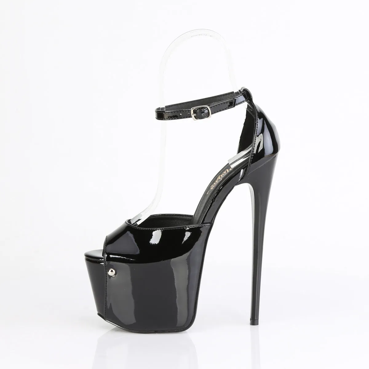 7 Inch Heel JUBILANT-15 Black Patent