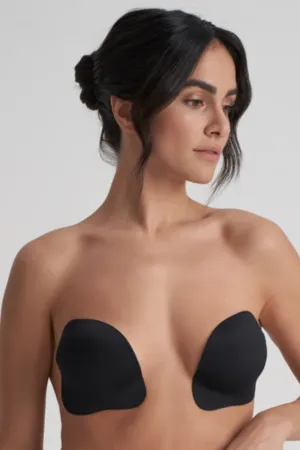 Adhesive Push-Up Cups in Black