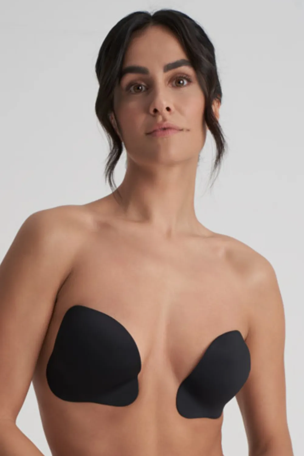 Adhesive Push-Up Cups in Black