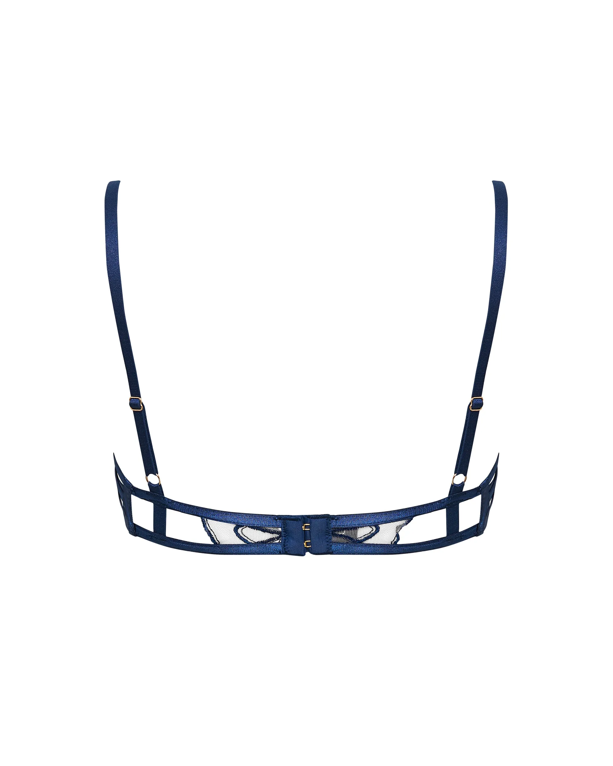 Beatrix Bra Twilight Blue/Sheer