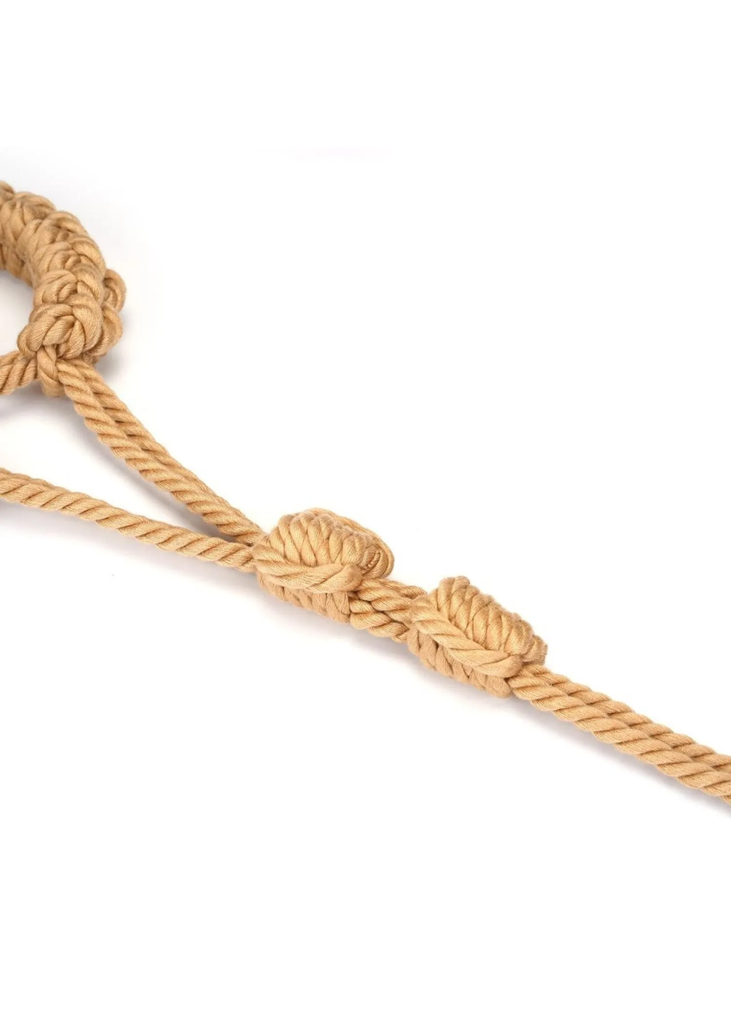 Bound You II Rope Wrist Cuff and Lead