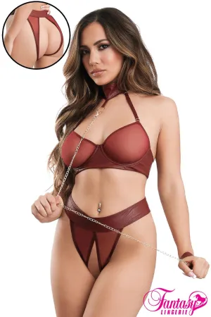 Chain Leash 2Pc. Set