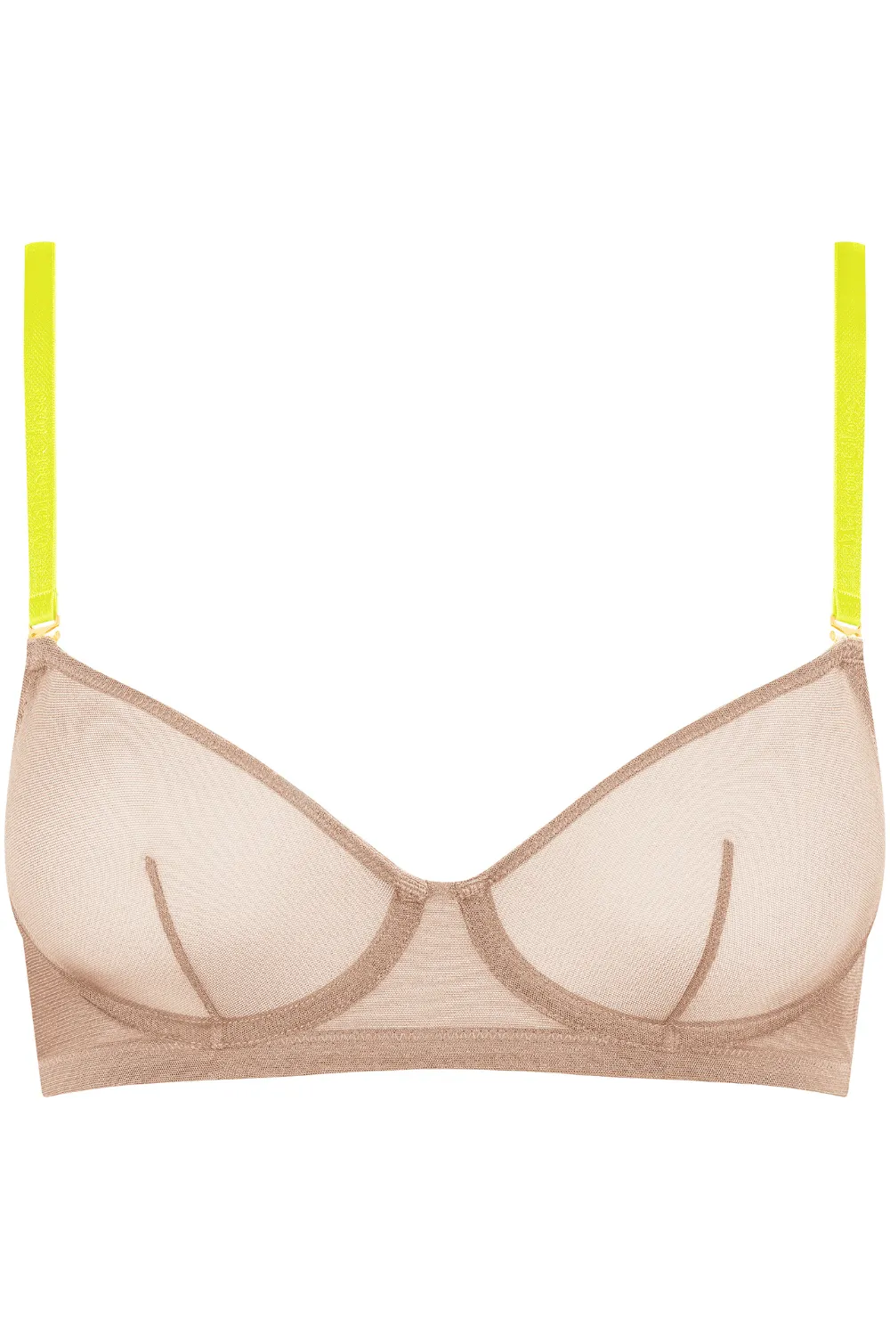 Corps à Corps Wire Bra Vanilla/Neon Yellow
