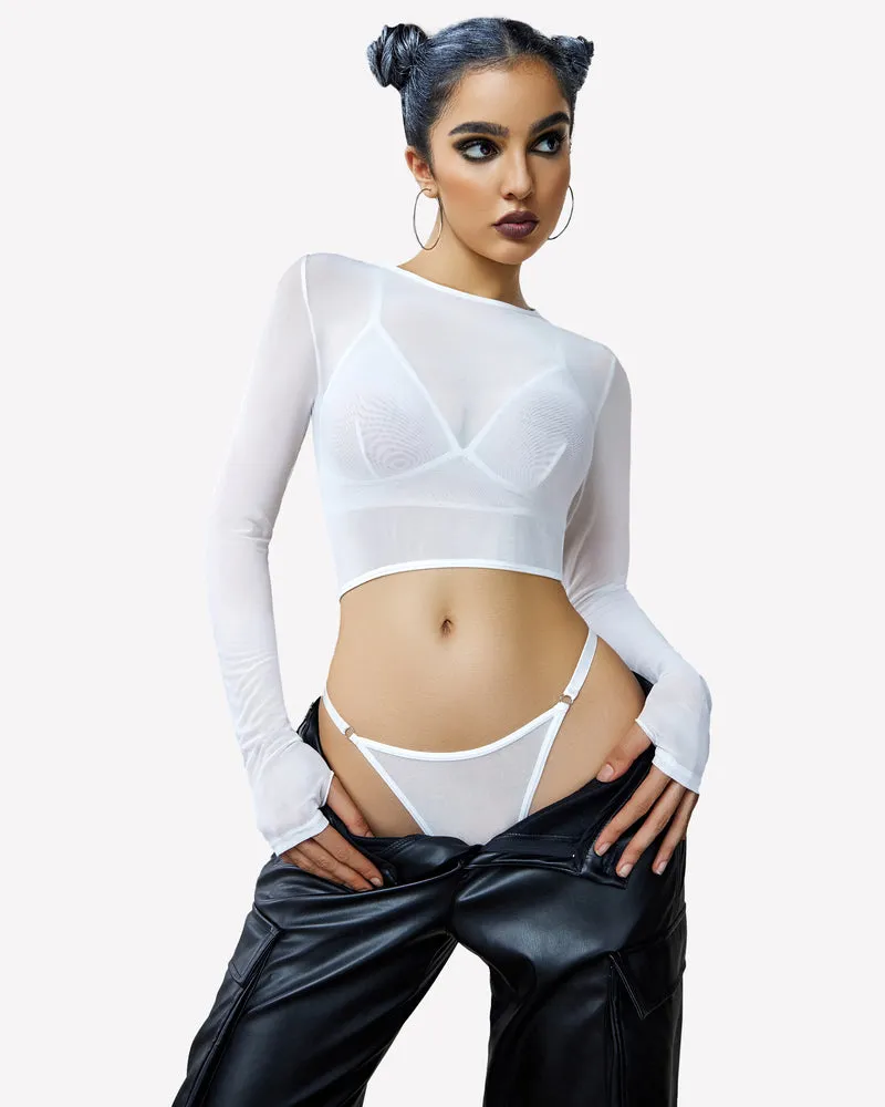 Crop Tops Bra and Panty Sets (DE Only)