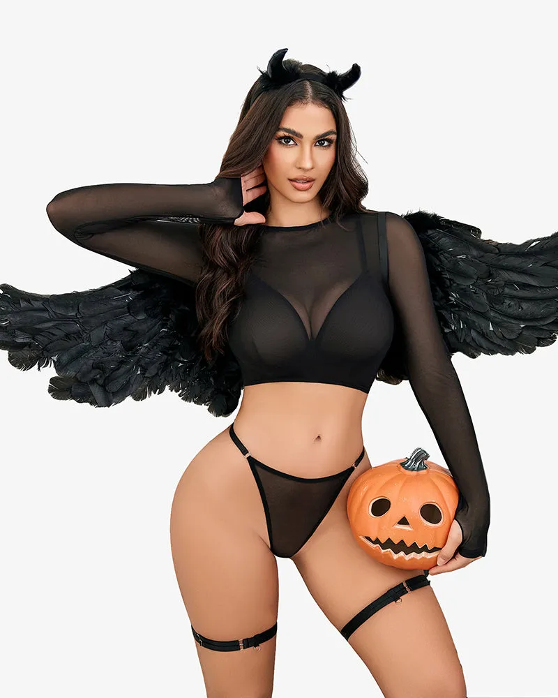 Crop Tops Bra and Panty Sets (DE Only)