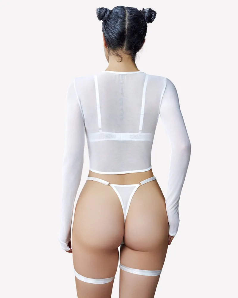 Crop Tops Bra and Panty Sets (DE Only)