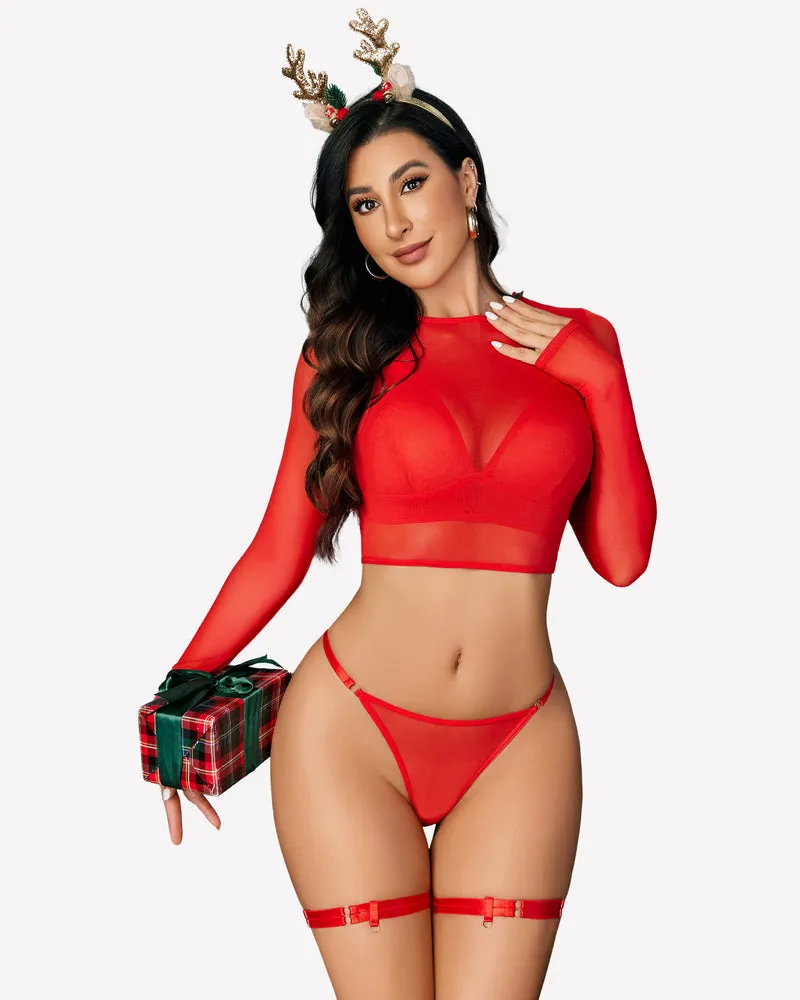 Crop Tops Bra and Panty Sets (DE Only)
