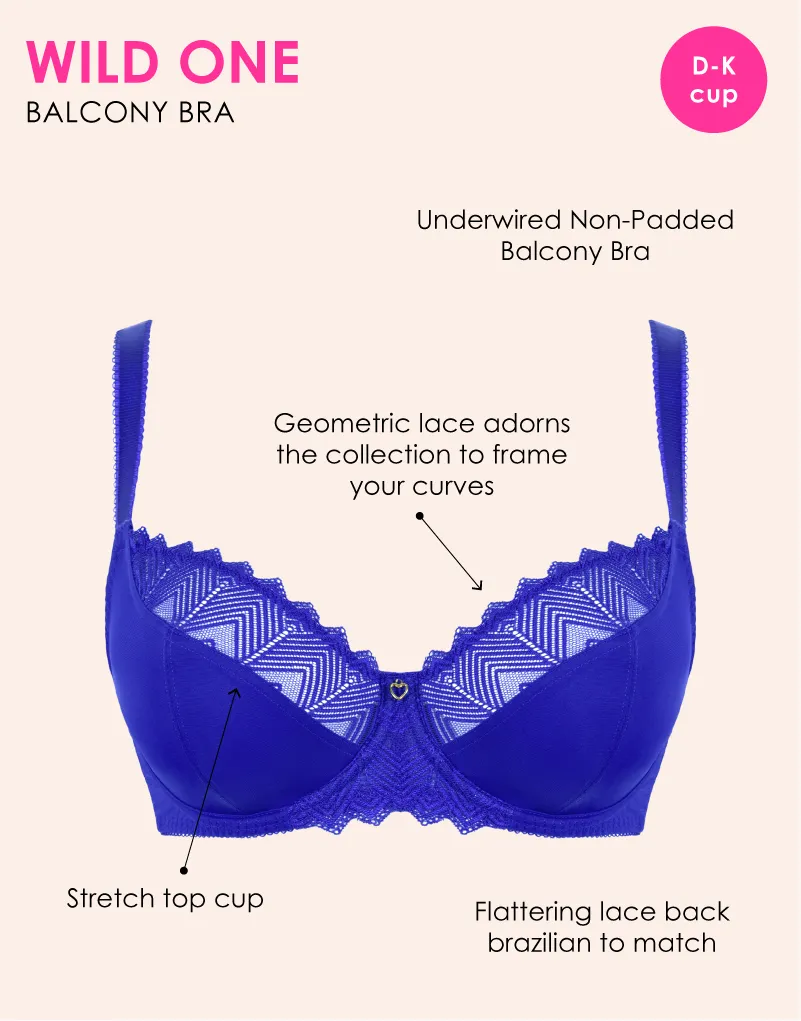 Curvy Kate Wild One Balcony Bra Ultraviolet