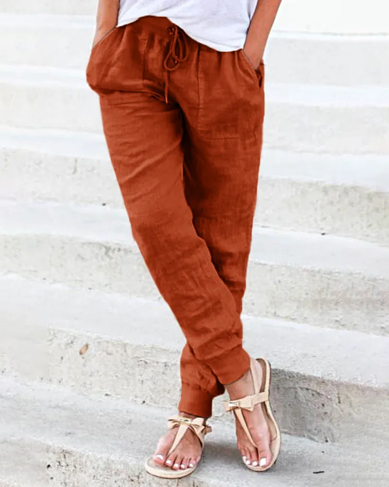 Drawstring Jogger with Pocket