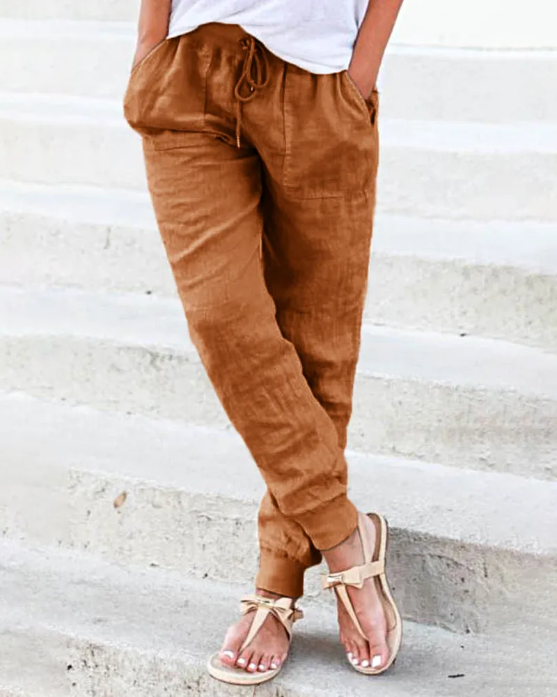 Drawstring Jogger with Pocket