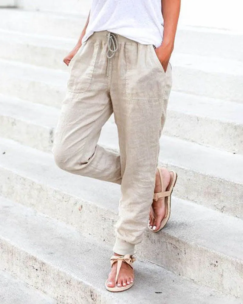 Drawstring Jogger with Pocket