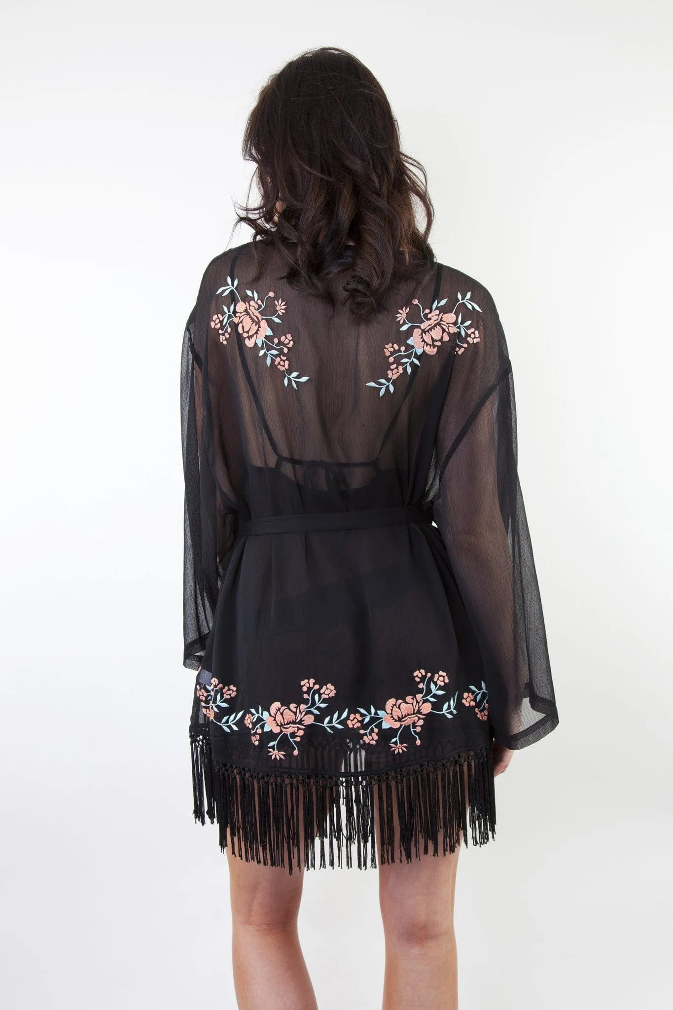 Emily Embroidered 1920s Gown
