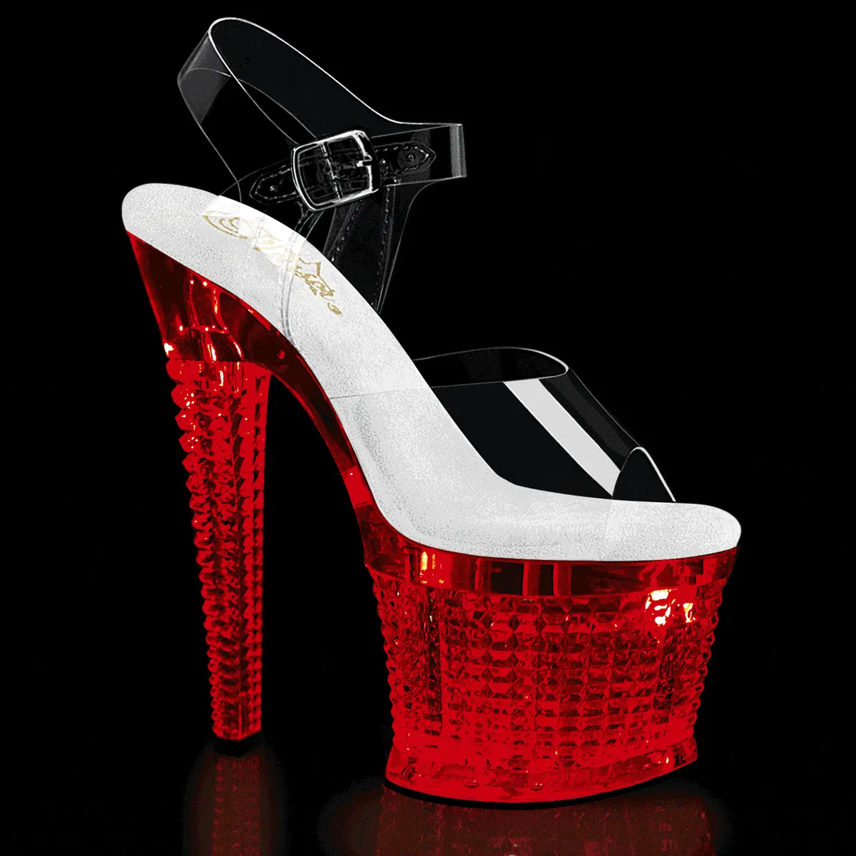FLASHDANCE-708SPEC Sandal | Clear Vinyl