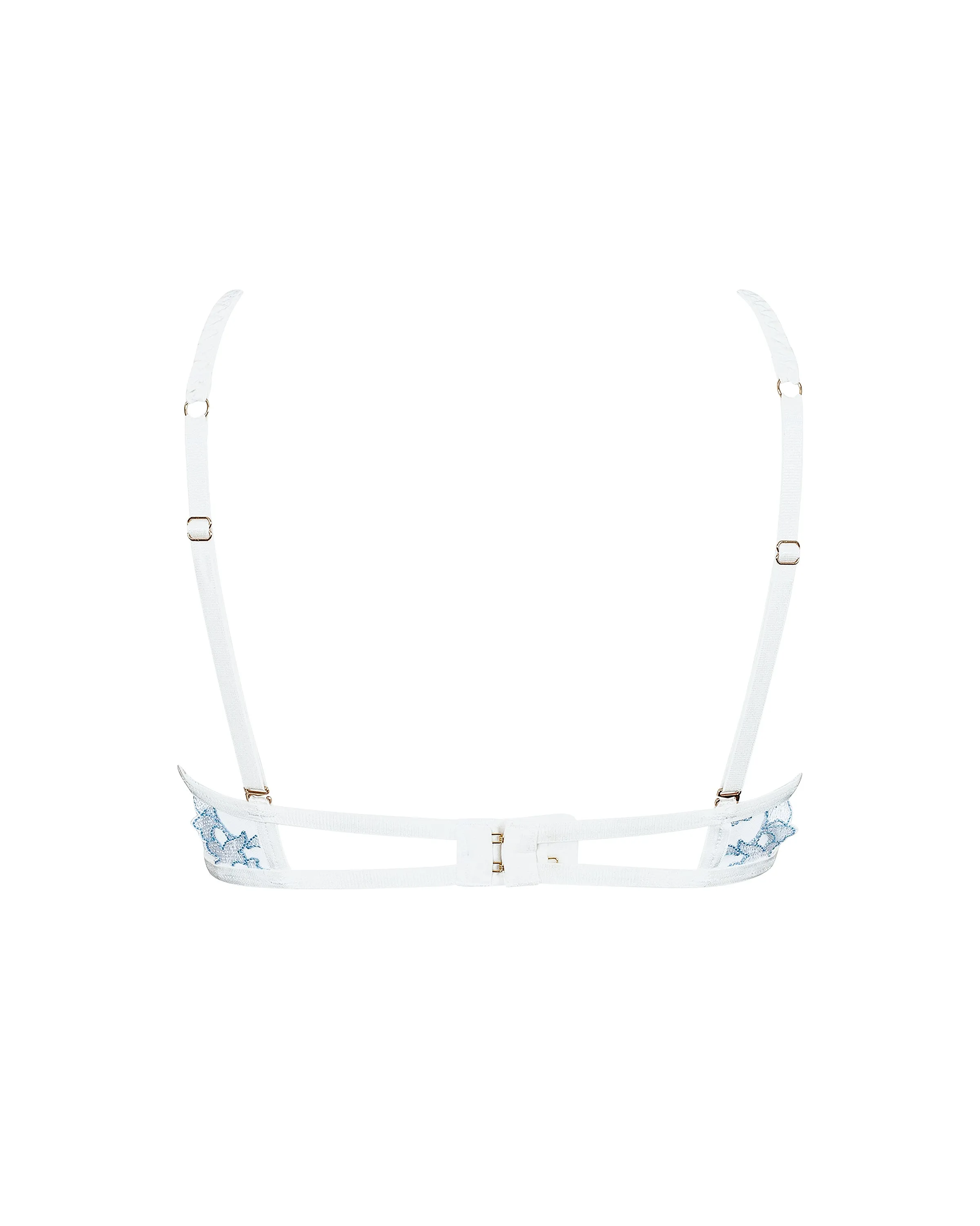 Gabriella Balcony Bra White