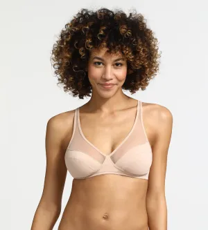 Generous New Skin wireless push-up bra
