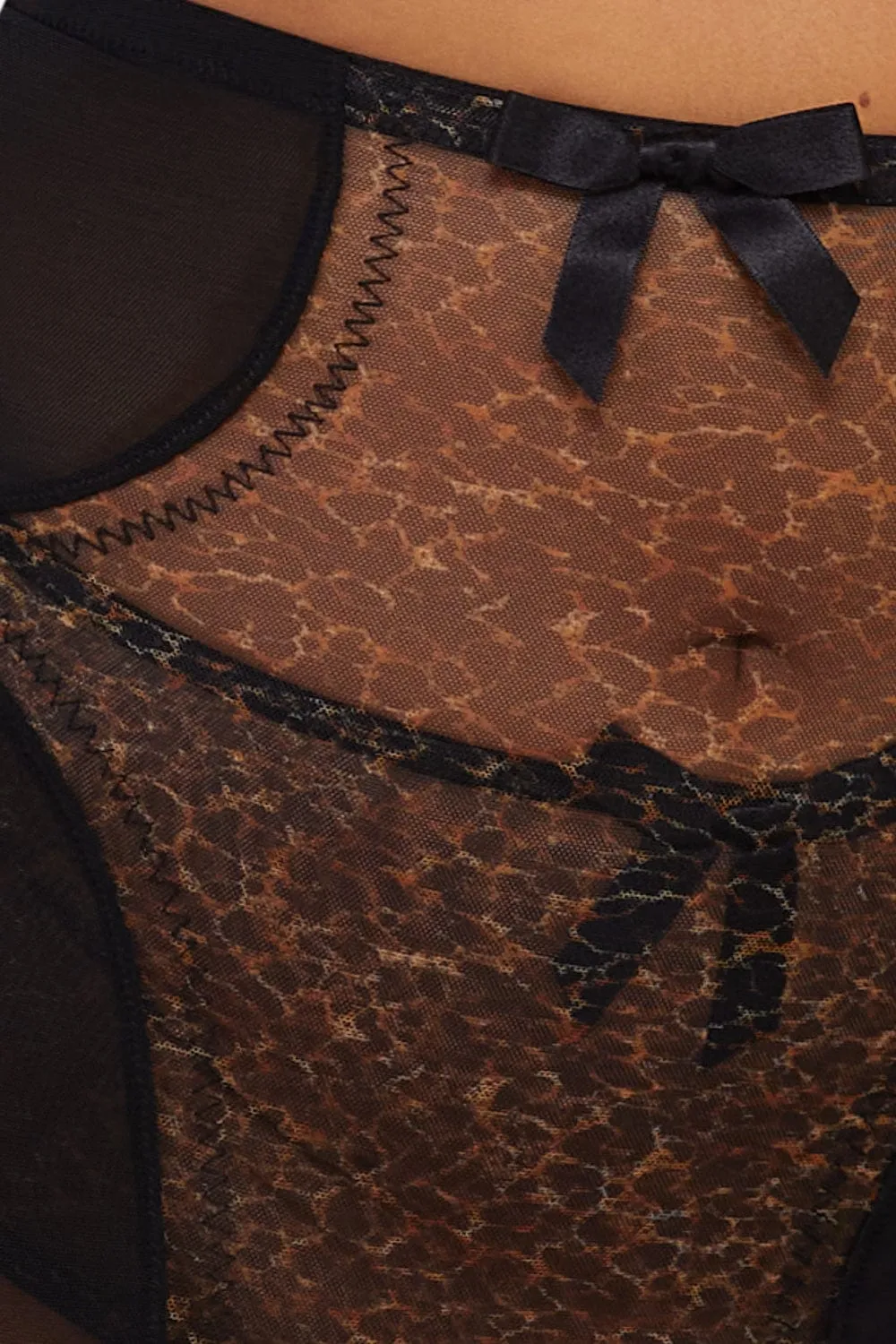 Hazel Leopard Print Girdle