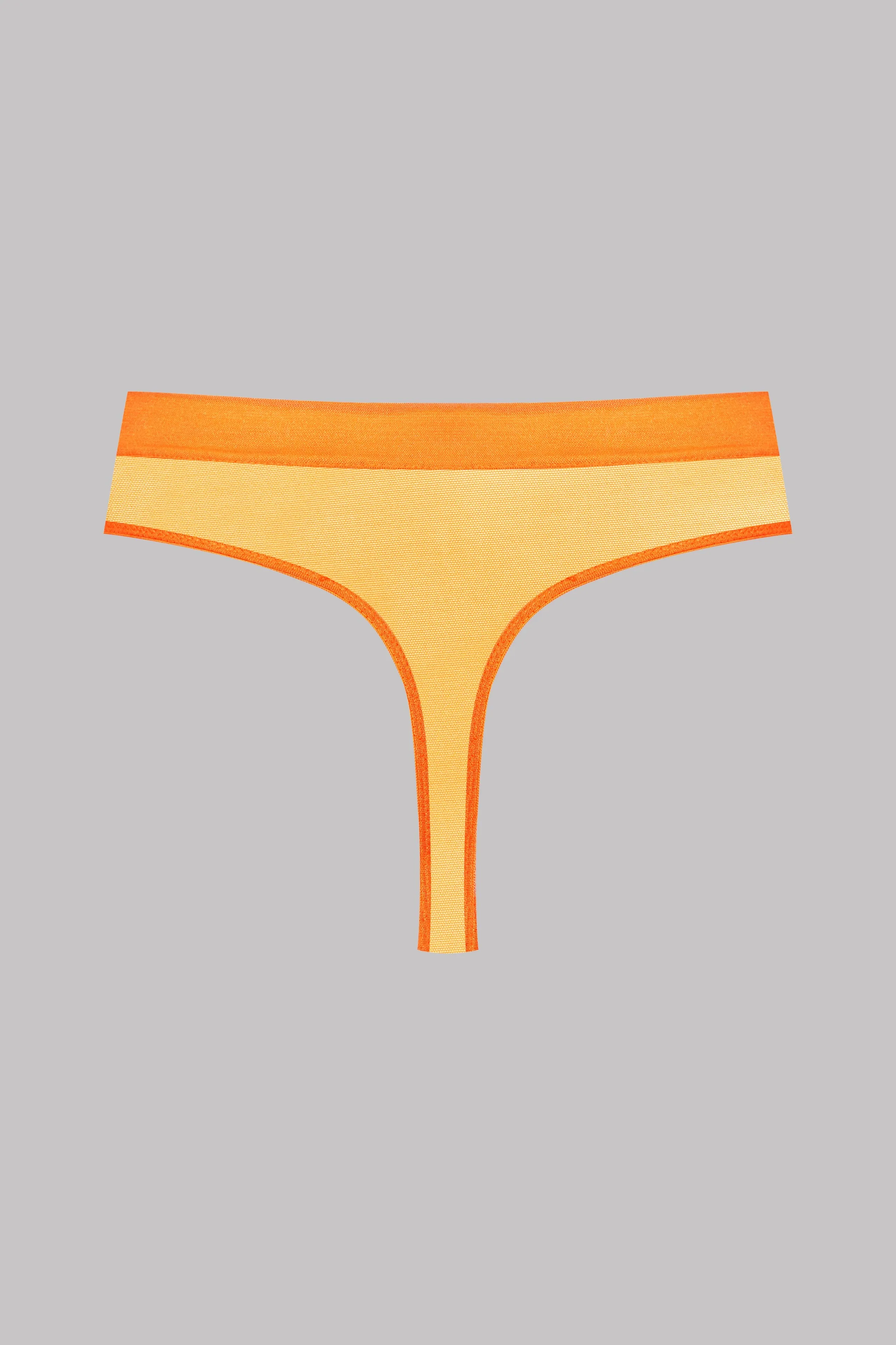 High waisted thong - Corps à Corps Neon