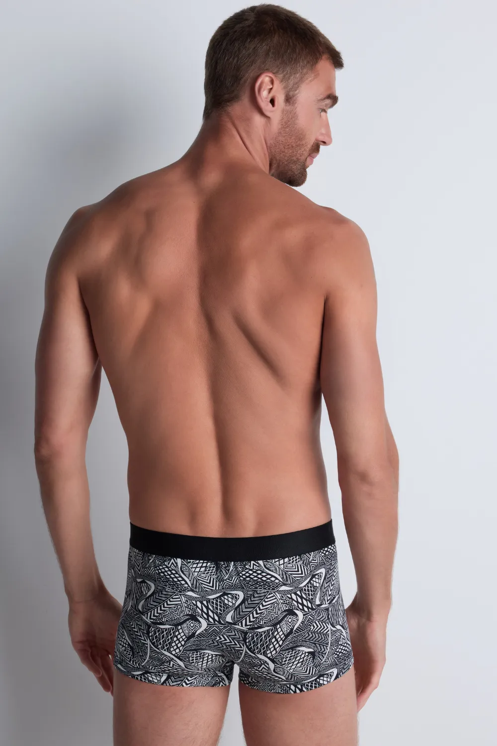Homme Men's Cotton Modal Hypnotic Trunks