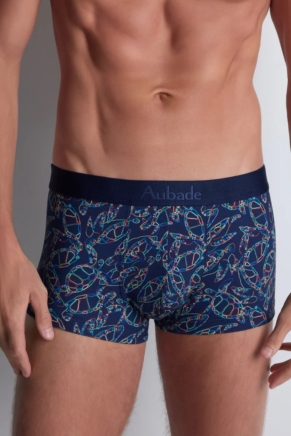 Homme Men's Cotton Modal Turtle Trunks