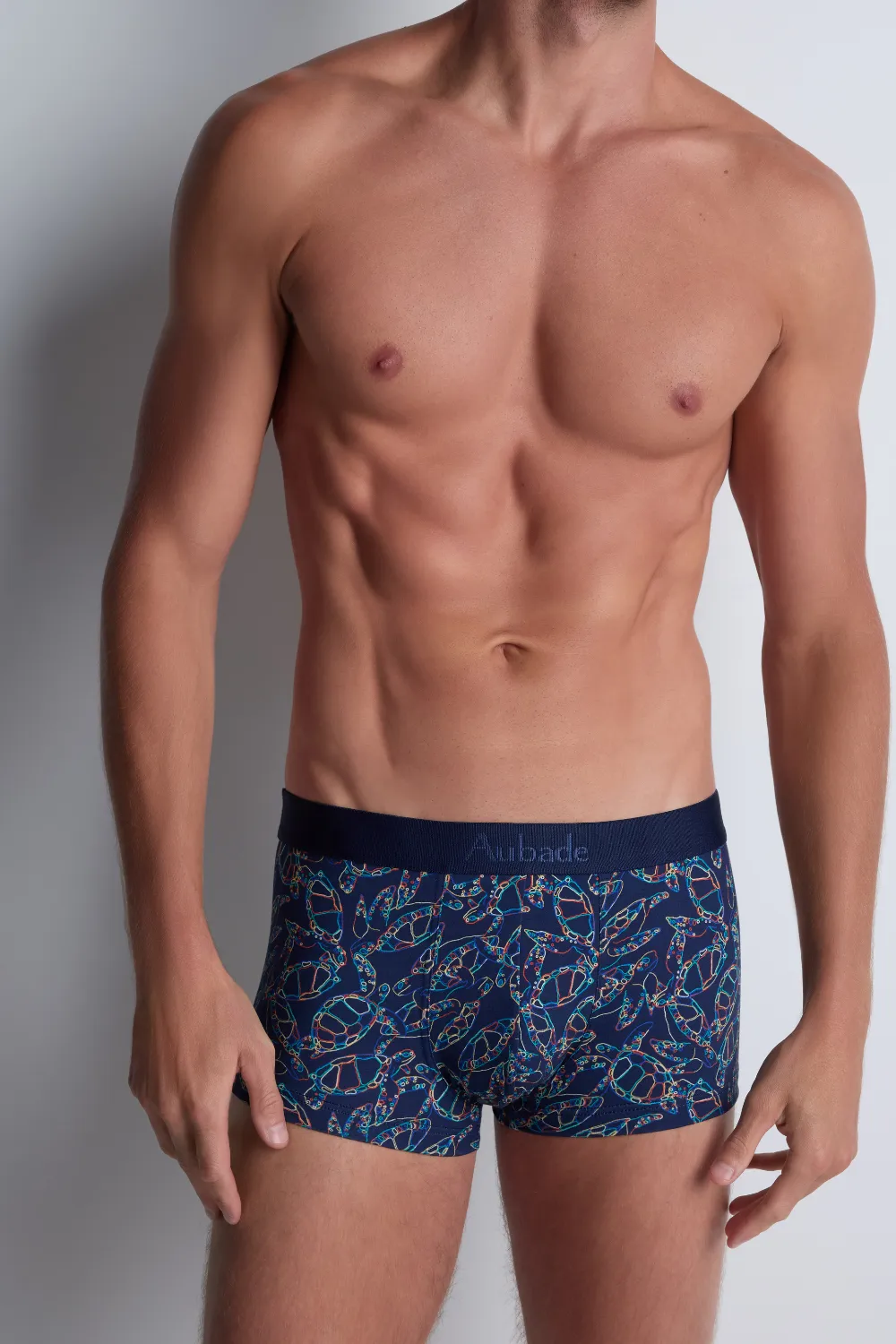 Homme Men's Cotton Modal Turtle Trunks