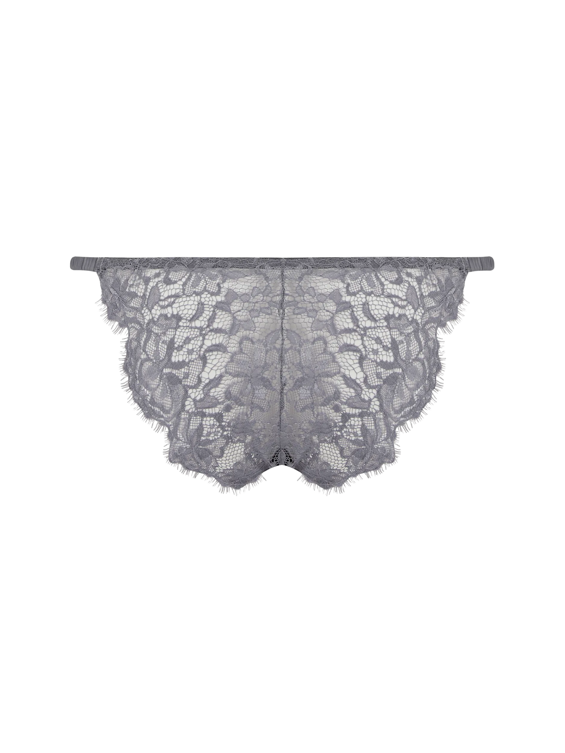 Isabella Grey Lace Brazilian Brief