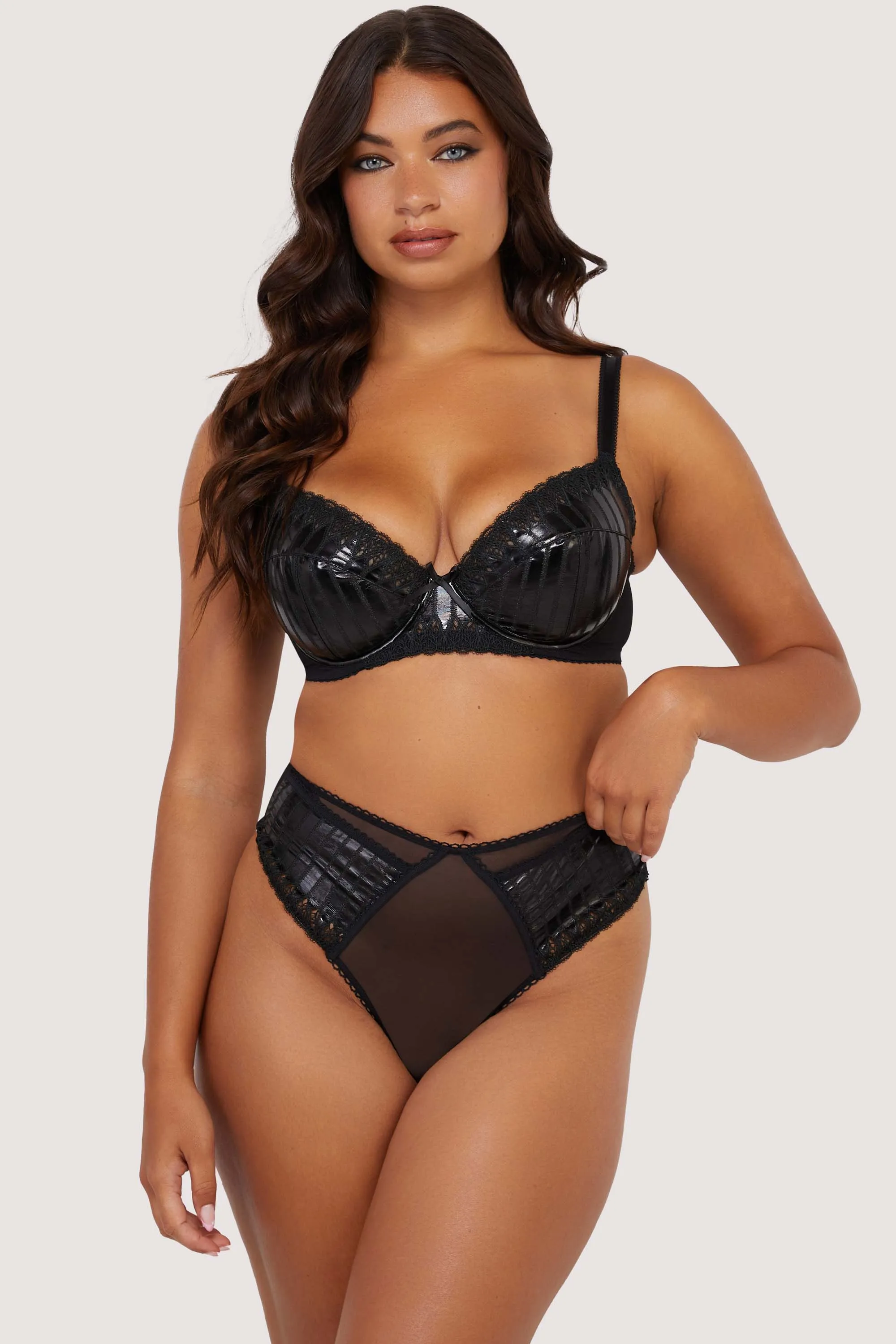 Jacinda Embroidered Thong