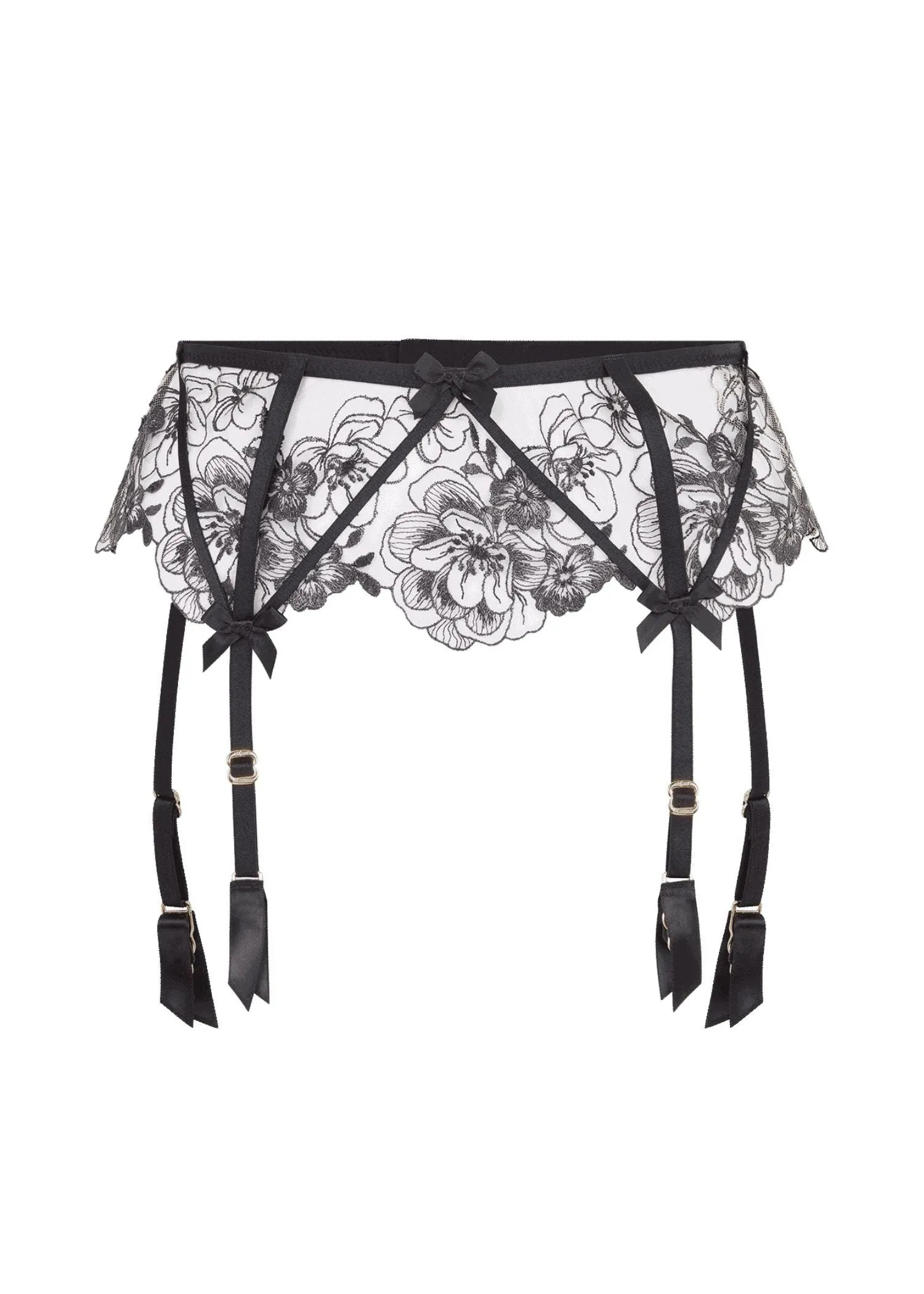 Kalia Suspender (Black / Sand)