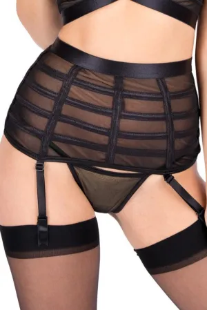 La Cage High-Waisted Garterbelt