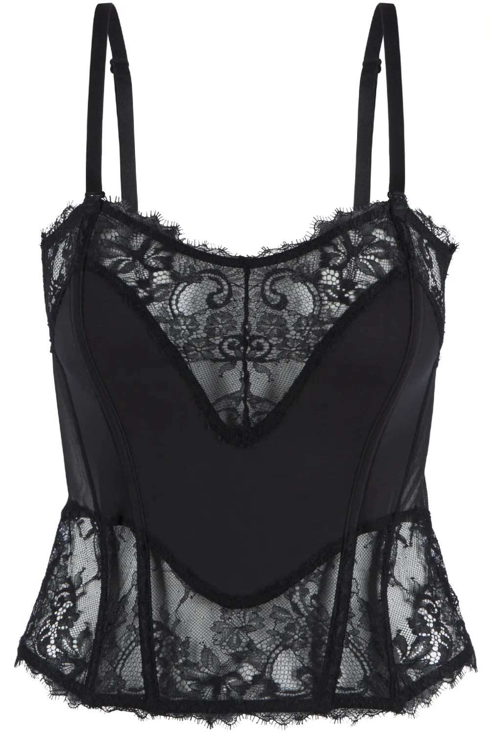Lace Bustier Top
