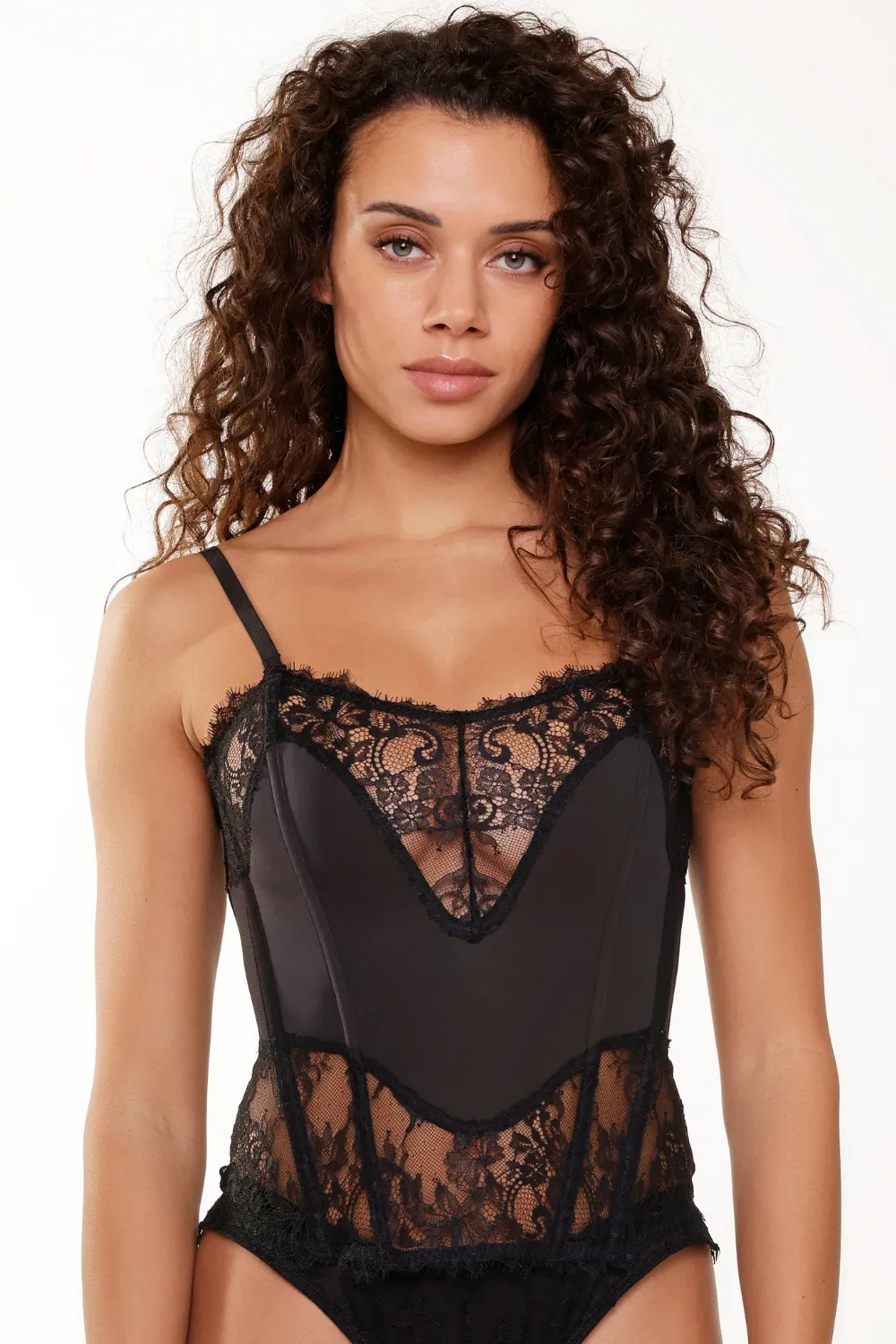 Lace Bustier Top