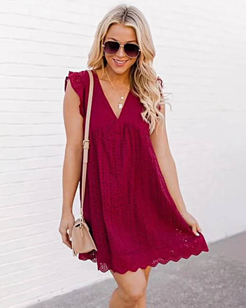 Lace Dresses with Pockets