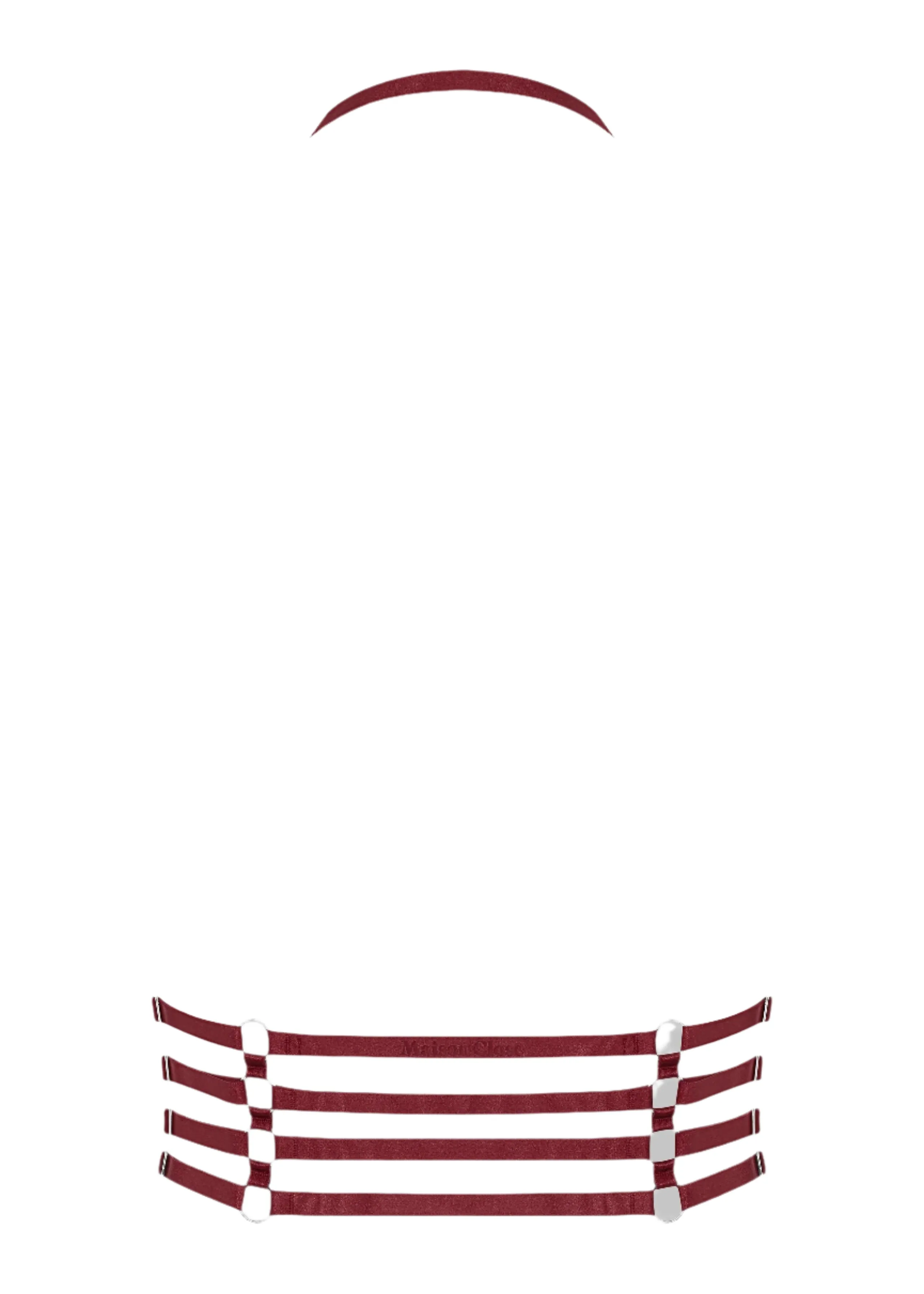 Les Fetiches Harness (Burgundy)