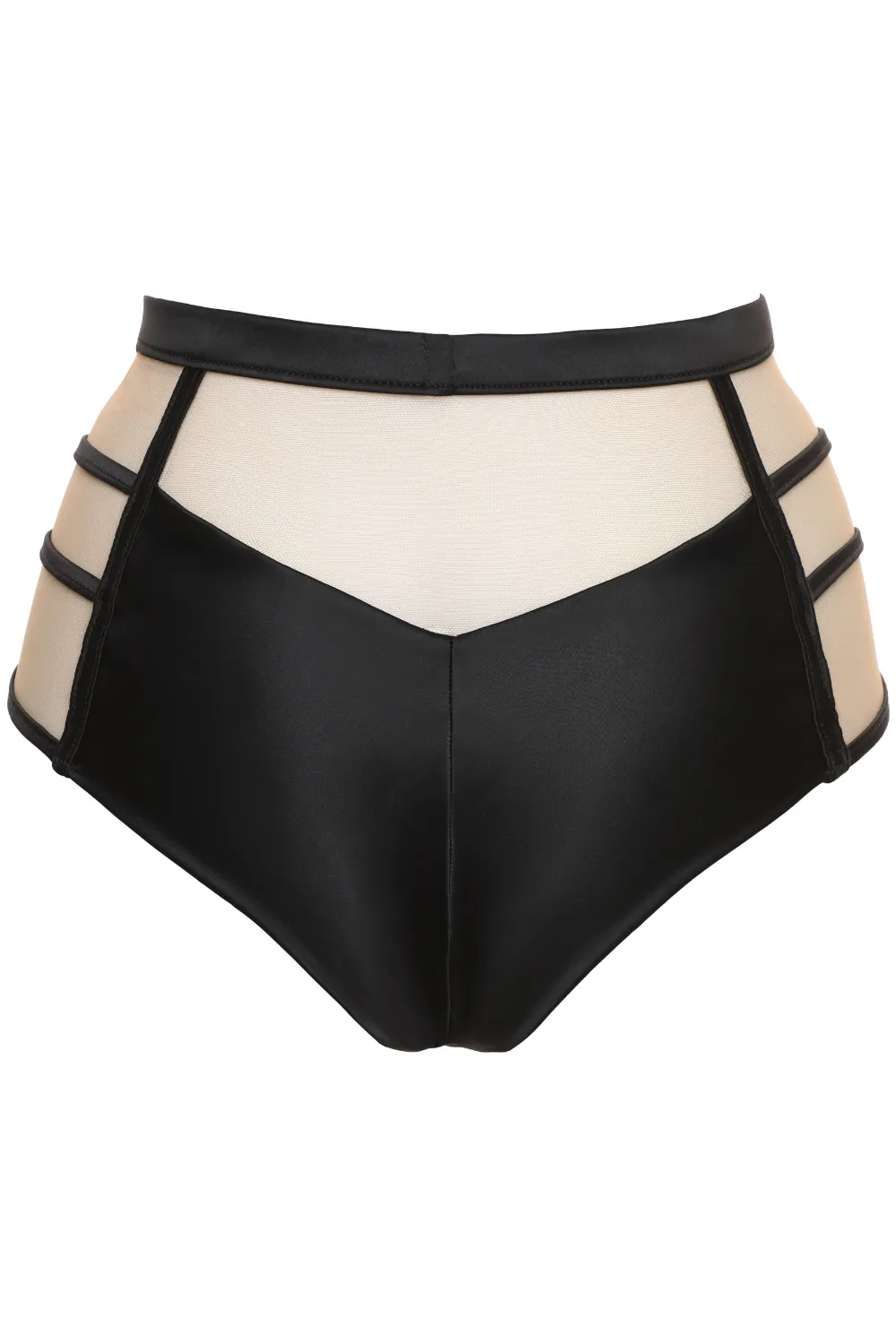 Les Nuits Folles High Waist Brazilian in Black