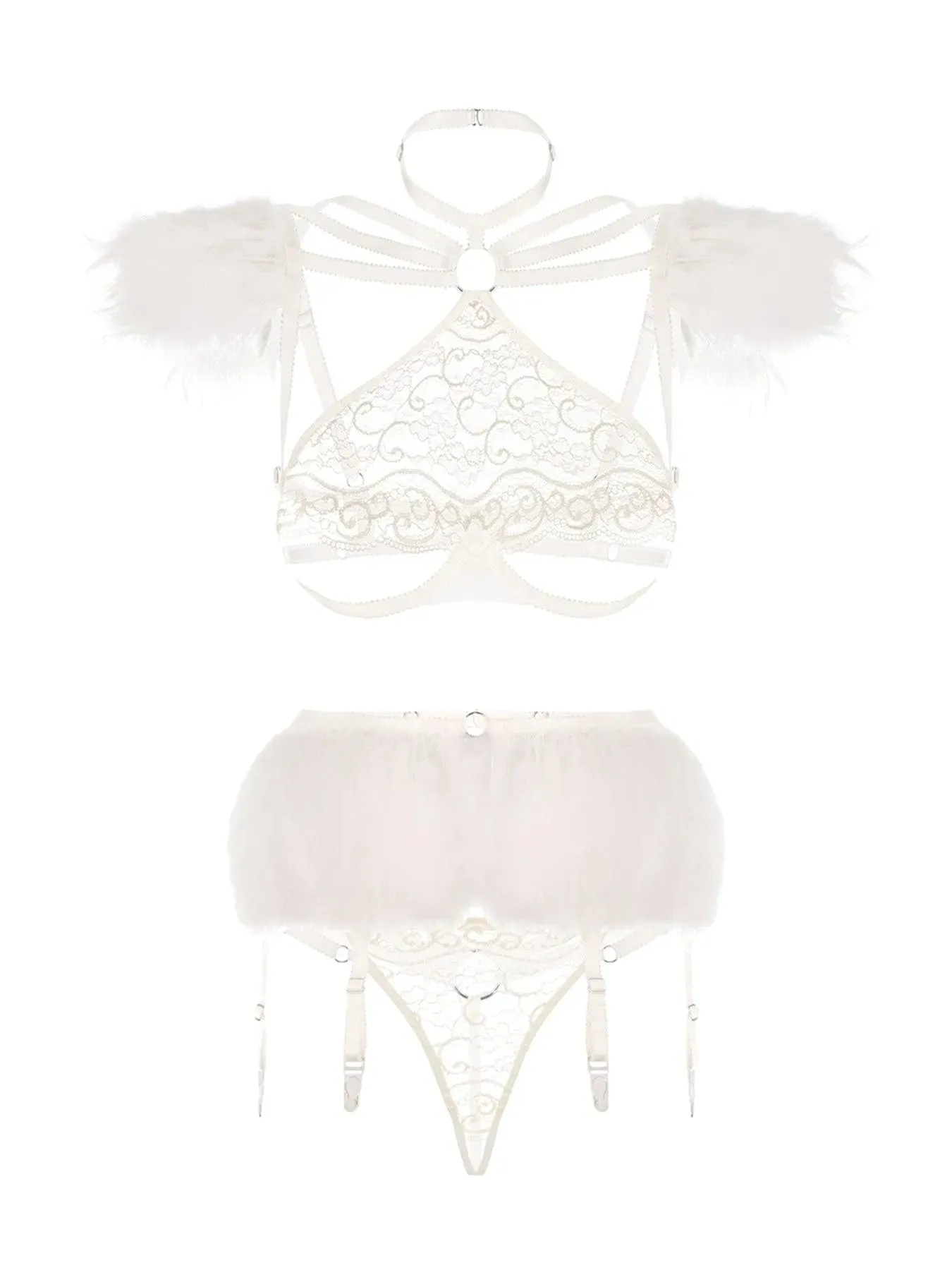 Lingerie Set White Angel