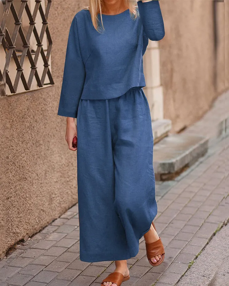 Long Sleeve Two Piece Sets