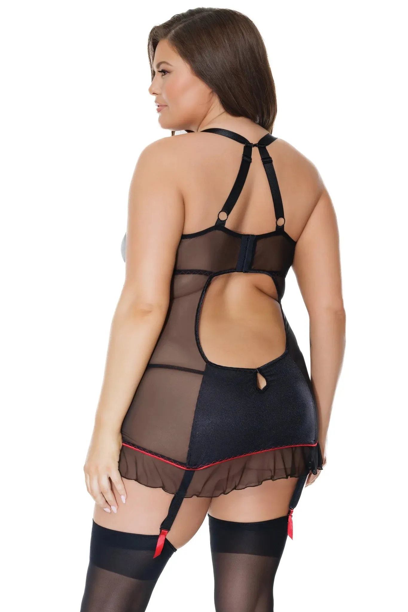 Lower Back Button Chemise