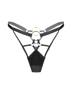 Lunari Black Thong