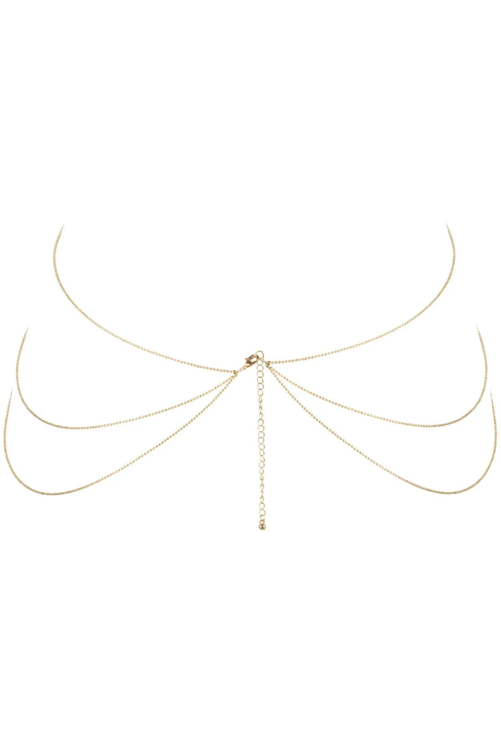 Magnifique 8 Body Chain Gold