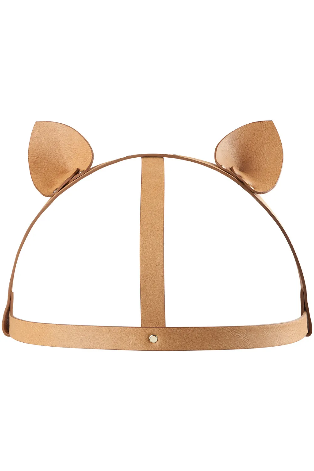 Maze Vegan Leather Cat Ear Head Harness