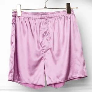 Men's Satin Boxer - Lilac