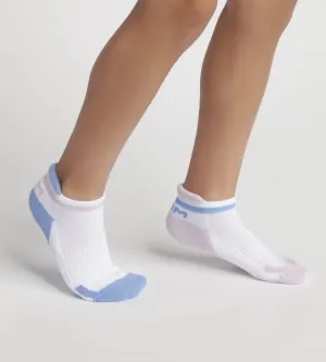Pack of 2 pairs of unisex cotton socks Lila Blue Dim Sport