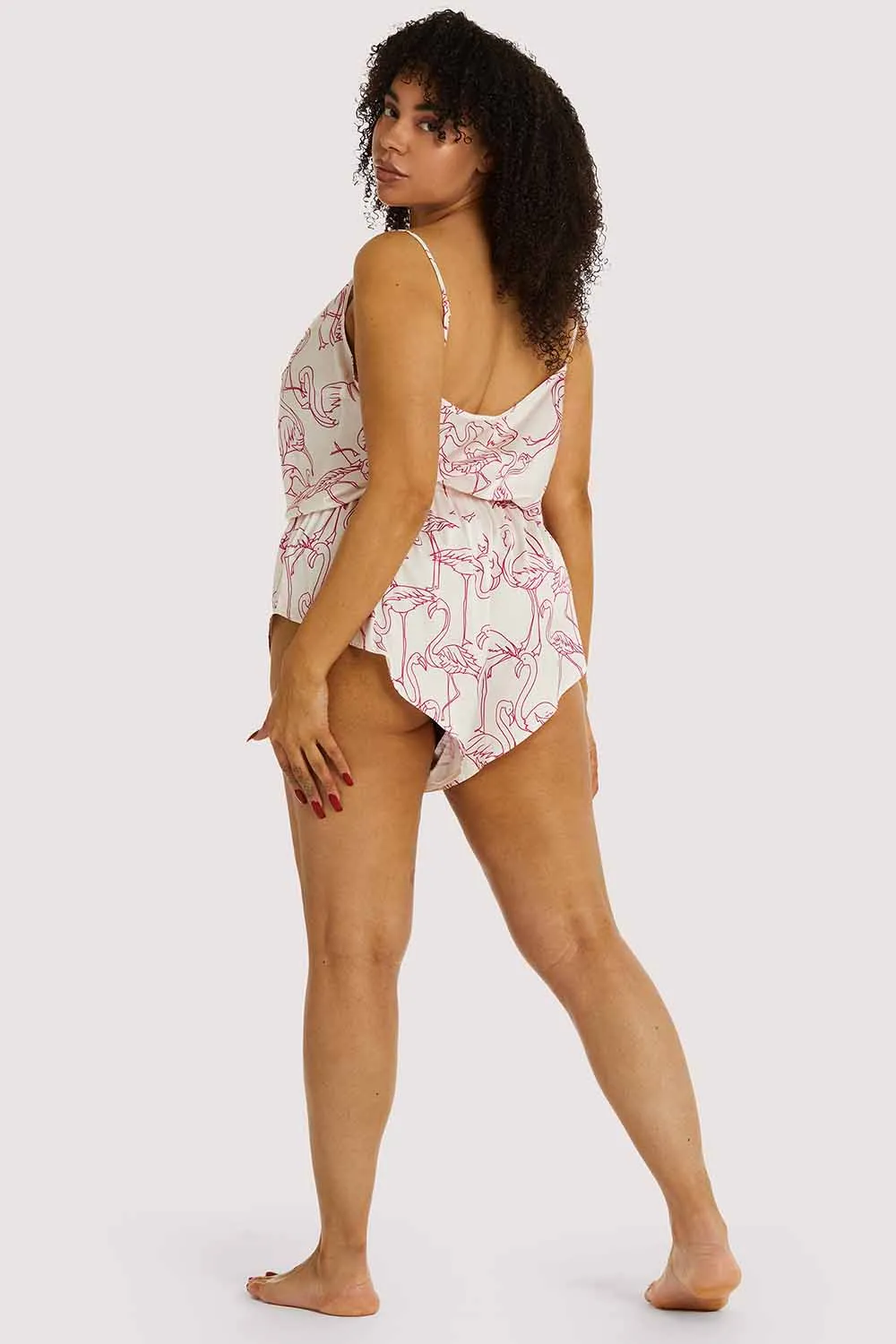 Pink Flamingo Playsuit