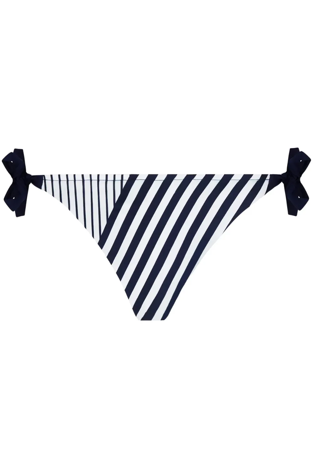 Rayure En Ligne Tie Side Bikini Bottom