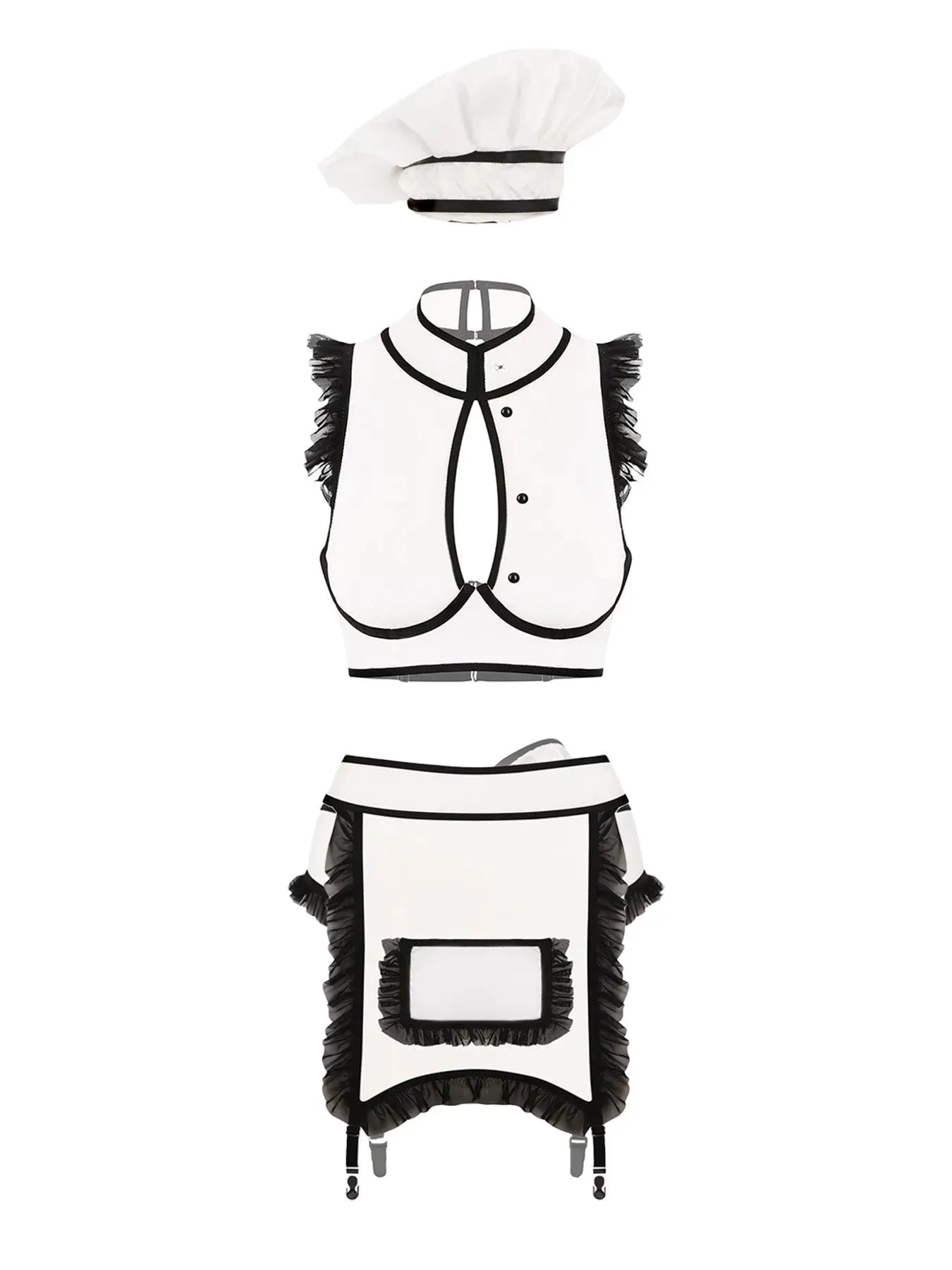 ROLE-PLAYING LINGERIE SET TASTY CHEF