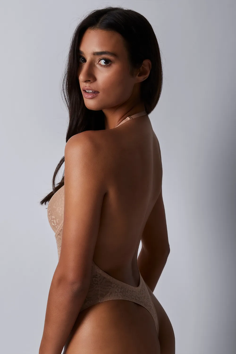 Sculpt by Aubade Multiway Thong Bodysuit in Ginger