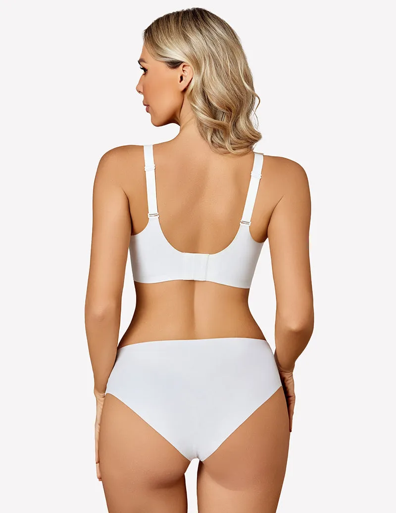 Seamless Bralettes Wireless Push Up Bra