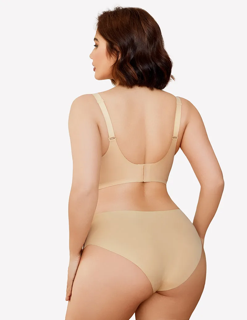 Seamless Bralettes Wireless Push Up Bra