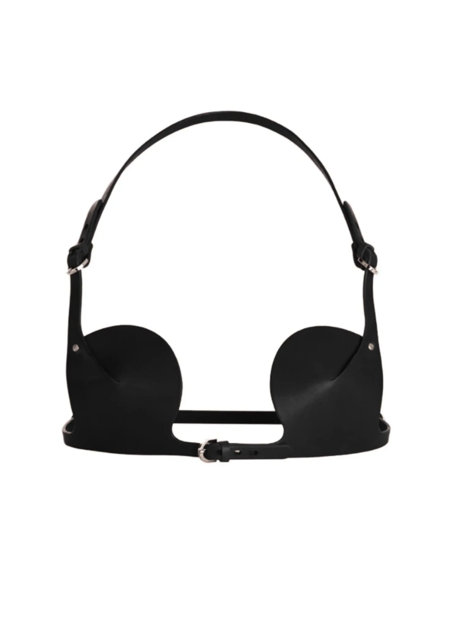 Selena Leather Bra (Black)