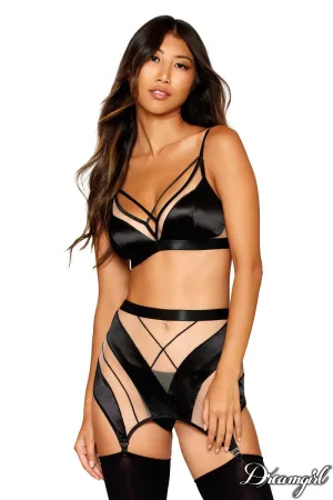 Sheer Striped 3Pc. Set